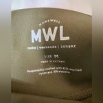 Madewell MWL by Form High-Rise 7" Biker Shorts in Kale Green Medium Photo 5