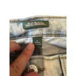 Wild Fable  Super High Rise Straight Jeans Womens 8 Light Wash Distressed Denim Photo 2