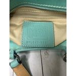 Coach Vintage Blue Soho Canvas & Leather Tote Buckle Front Flap L043-1881 VGUC* Photo 6