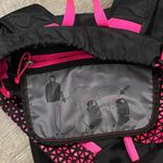 The North Face Black and Pink Geometric Backpack Photo 2