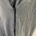 B. Boutique by Evergreen gray zipper cardigan sweater NEW Size XL Photo 2