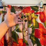Aerie  Pull On Aline Maxi Skirt Floral Hawaiian Boho Size Small Photo 2
