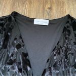 Lost + Wander Black Velvet Bodysuit NWOT Photo 2