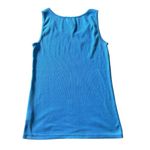 Faded Glory  Women's Blue Tank Top Photo 2