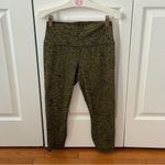 Athleta Transcend 7/8 Tight in Green Animal Print Photo 1