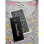 Emerson Road Pajama Set Women Small Gray Floral Butter Knit Short Set NWT Boho Photo 2