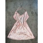 Victoria's Secret Women’s Victoria Secret Satin Pink Slip Dress Gown. Size LARGE Photo 0