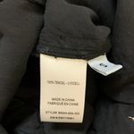 Bella Dahl  Sleeveless Button Front Jumpsuit Black Soft Tencel Chic Small Photo 5