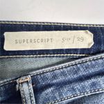 Pilcro and the Letterpress Pilcro Letterpress Anthropology High Rise Blue Jeans Size 29 Medium Wash Classic Photo 3