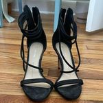 Gianni Bini Black Strappy Women's Heels Photo 0
