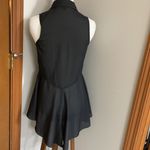 Guess sheer sleeveless blouse sequined collar Photo 6