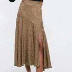 ZARA  Jacquard Midi Skirt Photo 0