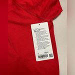 Lululemon  NWT Swiftly Tech Short Sleeve 2.0 Red Hip Length Size 14 Photo 4