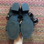 Simply Vera  BLACK LACE UP BLOCK HEEL GLADIATOR SANDALS Photo 4