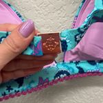 Nanette Lepore  Floral Bikini Top with Crochet & Tassels 6 Photo 5