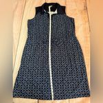 Talbots  Women's NAVY Sleeveless SHORT DRESS Size 1x Tennis Beach Vacation Golf Photo 2