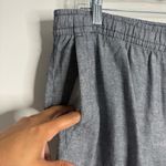 Old Navy NWT  High Rise Linen Wide Leg Pant Light Tone Chambray Size‎ Large Photo 8