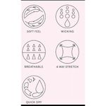 Victoria's Secret  Dress Sz L Tennis Sport Athletic Black On Point Essential NWT​ Photo 3