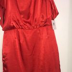 Calvin Klein Red Dress size 10 NWT Photo 1