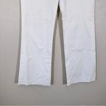 Oscar de la Renta  White Wide Leg Trouser Dress Pants Womens 8 Casual Beachy Photo 9