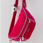 Free People  X Caraa Sling Bag Hot Pink NWT Photo 1