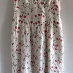 American Eagle Corset Dress Womens Large Floral Cottagecore Prairie Milkmaid NWT Photo 0