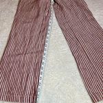 36.5 NWOT $ Mara Hoffman Red/White Striped Arlene Cropped Pant Size 2 Photo 4