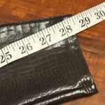 Spanx Faux Leather Crocodile Snakeskin Leggings BROWN Shapewear Size MEDIUM Photo 13