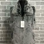 Surell | Faux Fur Vest | Women’s Size Medium | 100% Acrylic Photo 0