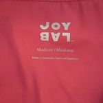 JoyLab Women's High Neck Zip Up Sports Bra Hot Pink Medium Barbie Gym Workout Photo 7