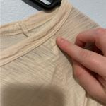 James Perse  Cream Long Sleeve Top- Size 2 Photo 2