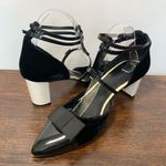 Peter Som  Women's Leather Strappy High Heel Black Size 41 Photo 0