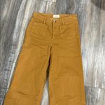 Marine layer  Bridget Wide Leg Pant in Mustard Yellow size 2 Photo 2