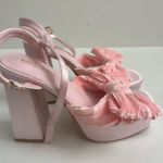 Amazon Pink Bow platform heels Photo 0