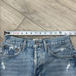 AGOLDE  Frayed Light Blue Jean Shorts PARKER VINTAGE CUT OFF SHORT SWAPMEET Sz25 Photo 10