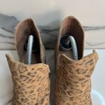 Coconuts by Matisse Women's Leopard Leather Pronto Booties Sz 8 Festival Boho Photo 3