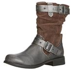 Caterpillar  Brown Leather Buckle Boots size 7 Photo 0