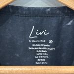 Olivia Rae Minnesota Vikings Livi by  Black Stonewash Crop Baby Tee Size Medium Photo 2