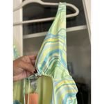 River Island  Green Bright Strappy Wrapover Swimsuit size‎ 14 NWT NEW Photo 2