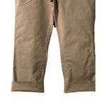 Gap  Womens Pants Size 33" Beige Low Rise Cropped Stretch Straight Leg Casual Photo 3