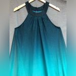 Venus medium halter top dress ombre green Make me an offer Photo 2