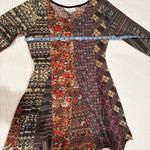 Sacred Threads  Boho Fairy Vintage Patchwork Womens Dress Mixed Print Size Medium Photo 7