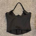 SheIn Black Lace Corset Top Photo 1