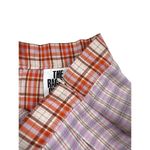 The Ragged Priest  Seeker Pleated Mini Skirt in Purple and Orange Photo 2