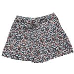 J.Crew 3" Tie Waist Cotton Poplin Shorts in Dainty Floral size 8 Photo 3