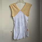 Free People ‎ Yellow Poppies Cap Sleeve Size Small EUC Photo 1