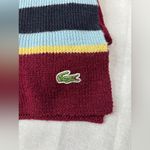 Lacoste  Wool Multicolor Wool Sweater Knit Scarf Photo 2