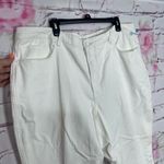 Good American  good curve ivory white cropped new without tags jeans Photo 4