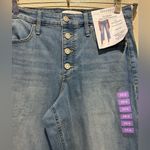 Skinny Girl  Jeans The High Rise - Button Front Cropped - Wide Leg - NWT - SZ 28/6 Photo 2