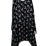 Opening Ceremony NEW Open Ceremony Women’s Gesture Burnout Handkerchief Dress size 4 Black Photo 2